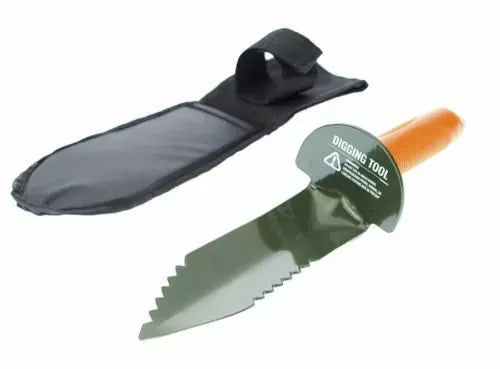 12″ Serrated Edge Digger Shovel Tool Metal Detecting Sod Cutting Gardening New