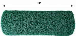 2PK Klondike Gold Supplies Sluice Box Matting / miners moss 14″ x 8.75″ Thick 10mm – Green